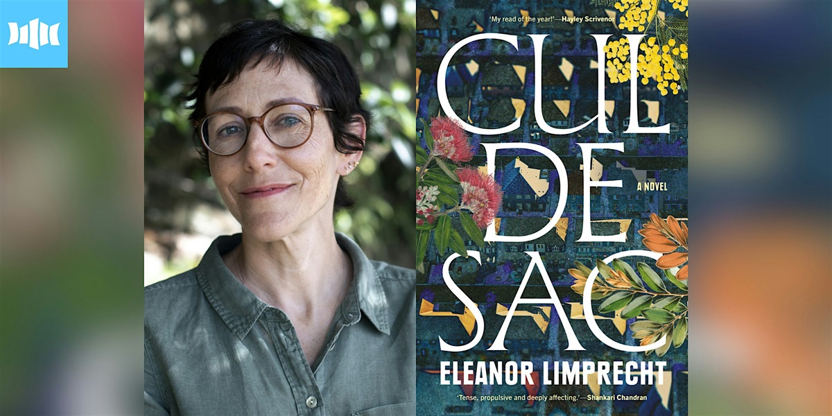 Poster: Author talk: Eleanor Limprecht in Conversation with Inga Simpson